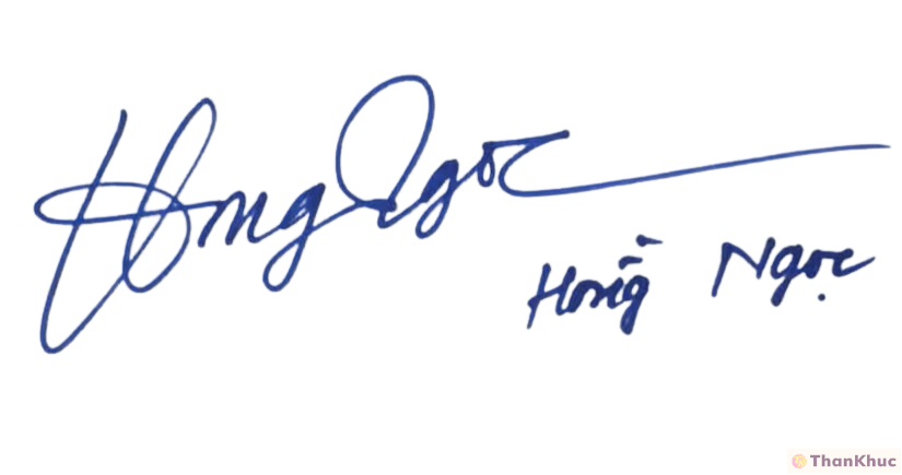 Chữ ký đẹp tên Ngọc mẫu 12