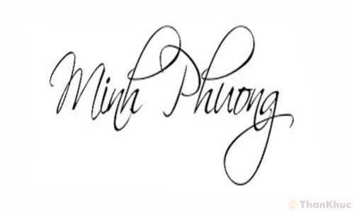 Chữ ký tên Phương mẫu 29