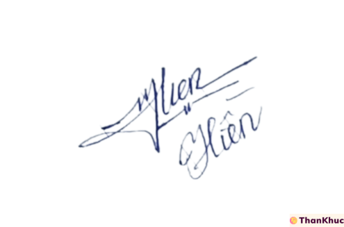 Chữ ký tên Hiền, Hiên - Mẫu 15