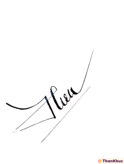 Chữ ký tên Hiếu - Mẫu 8