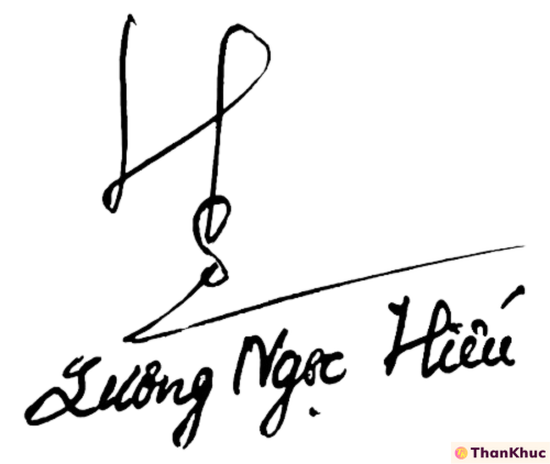 Chữ ký tên Hiếu - Mẫu 9