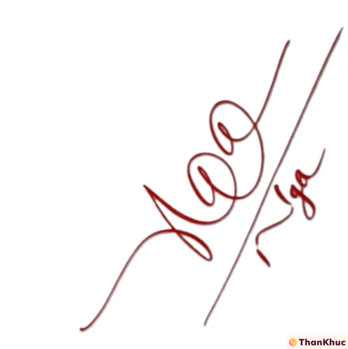 Chữ ký tên Nga - Mẫu 10