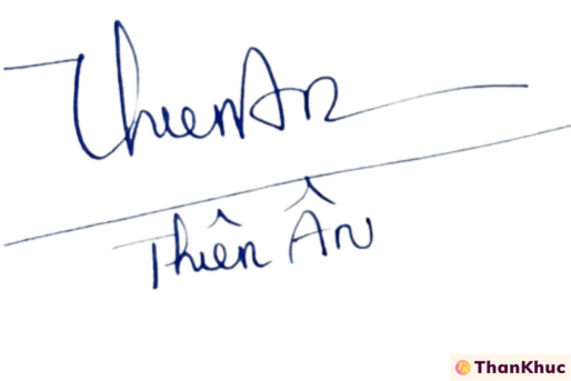 Chữ ký tên An, Ân - Mẫu 8
