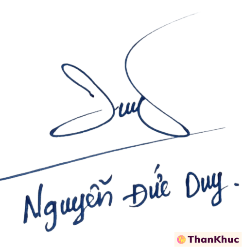 Chữ ký tên Duy - Mẫu 5