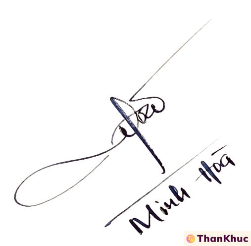 Chữ ký tên Hoa, Hòa - Mẫu 1