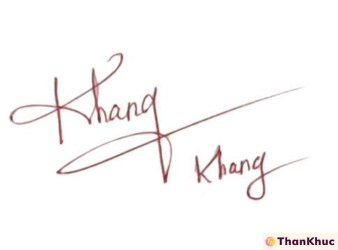 Chữ ký tên Khang - Mẫu 7