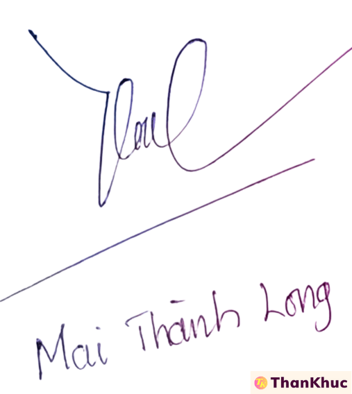Chữ ký đẹp tên Long - Mẫu 8