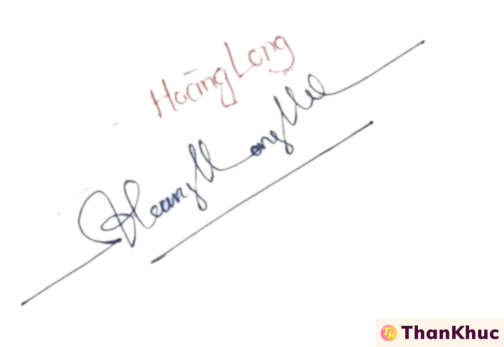 Chữ ký đẹp tên Long - Mẫu 9