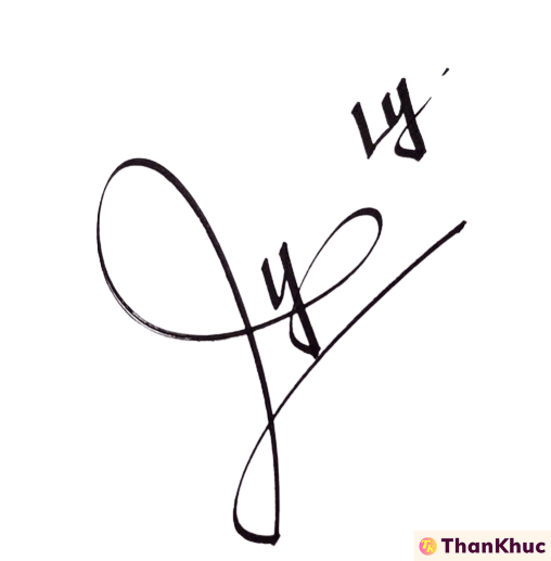 Chữ ký tên Ly - Mẫu 15
