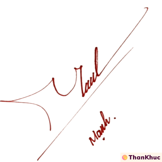 Chữ ký tên Mạnh - Mẫu 13