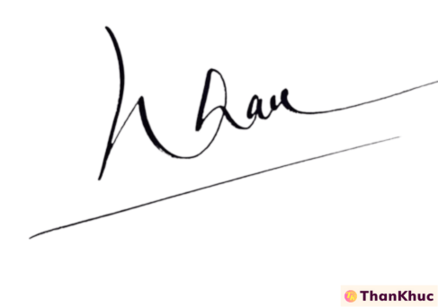 Chữ ký tên Nhân - Mẫu 2