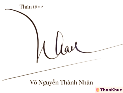 Chữ ký tên Nhân - Mẫu 4