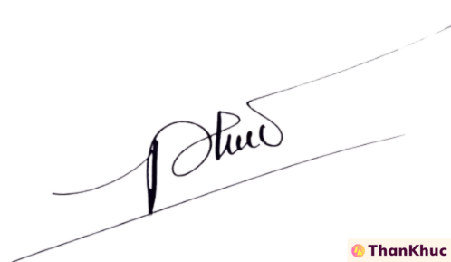 Chữ ký tên Phúc - Mẫu 1