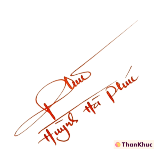 Chữ ký tên Phúc - Mẫu 2