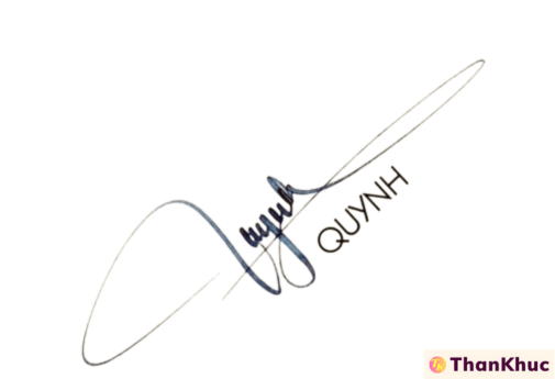Chữ ký tên Quỳnh - Mẫu 16