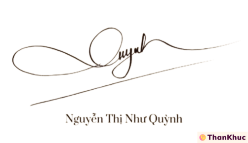 Chữ ký tên Quỳnh - Mẫu 2