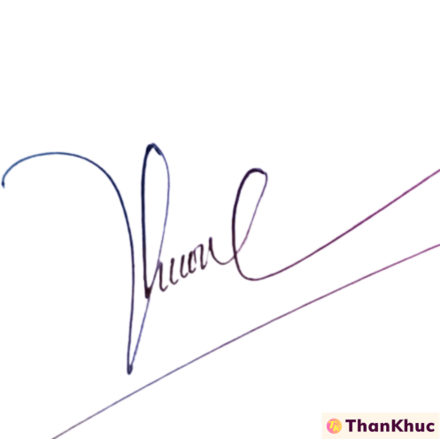 Chữ ký tên Thương - Mẫu 5