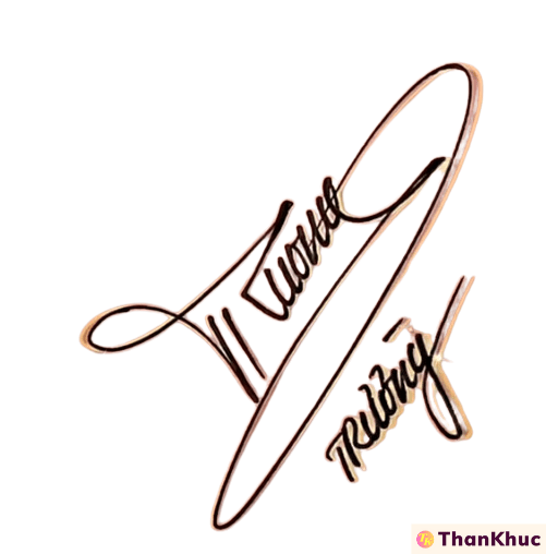Chữ ký tên Trương, Trường - Mẫu 2