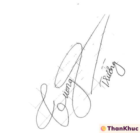 Chữ ký tên Trương, Trường - Mẫu 5