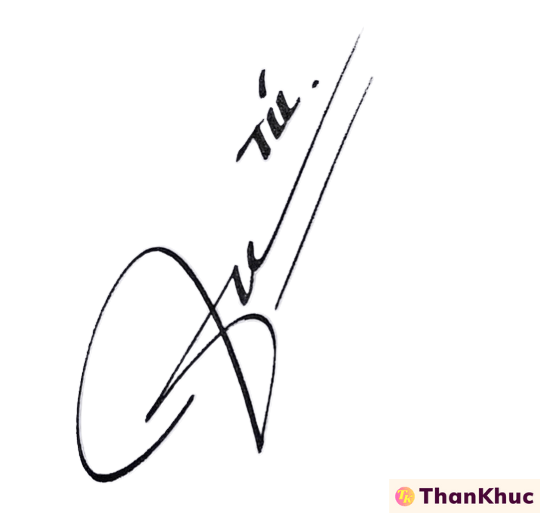 Chữ ký tên Tú - Mẫu 2