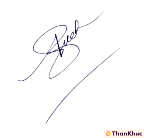 Chữ ký tên Bích - Mẫu 9