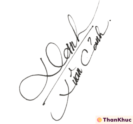 Chữ ký tên Cảnh - Mẫu 8