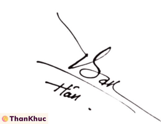 Chữ ký tên Hân - Mẫu 11