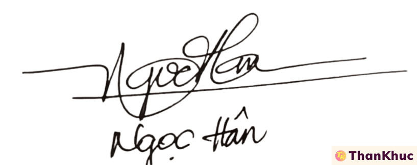 Chữ ký tên Hân - Mẫu 13