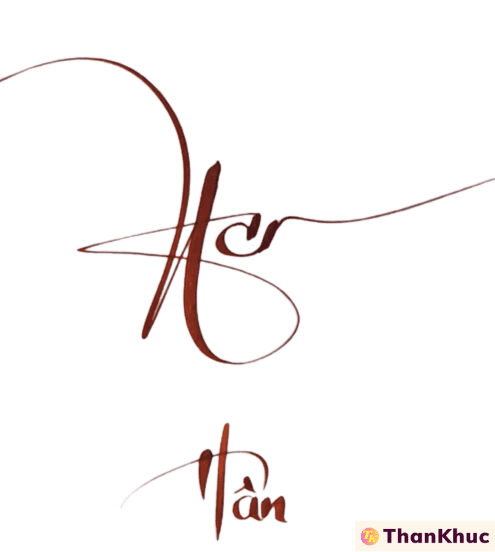 Chữ ký tên Hân - Mẫu 2