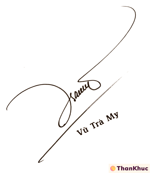 Chữ ký tên My, Mỹ - Mẫu 8