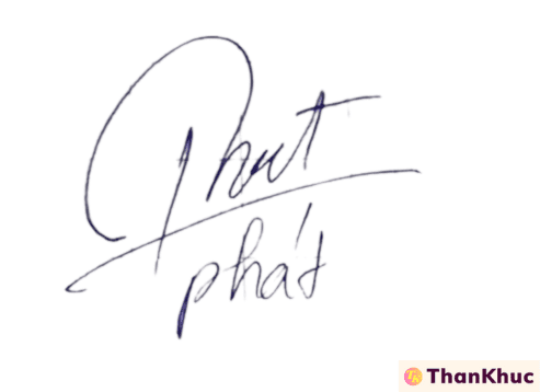 Chữ ký tên Phát - Mẫu 8