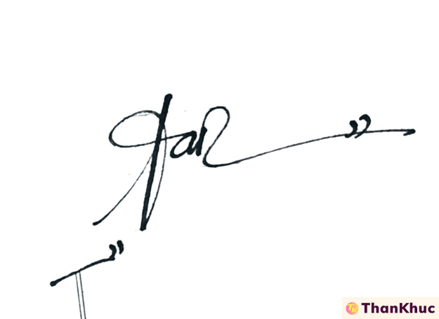 Chữ ký tên Tân - Mẫu 5