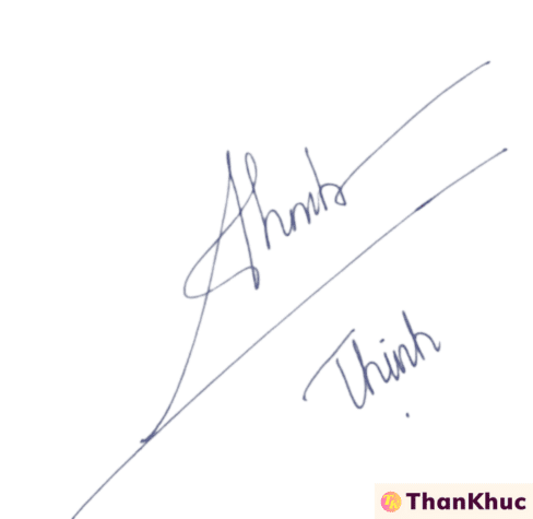 Chữ ký tên Thịnh - Mẫu 8