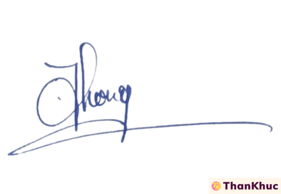 Chữ ký tên Thông - Mẫu 2