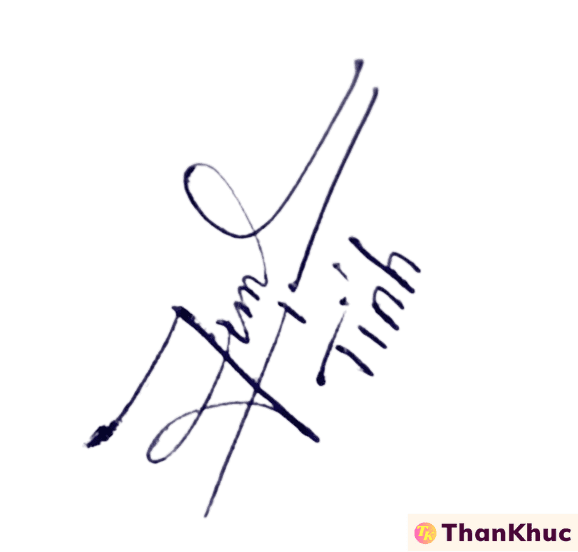 Chữ ký tên Tình - Mẫu 7