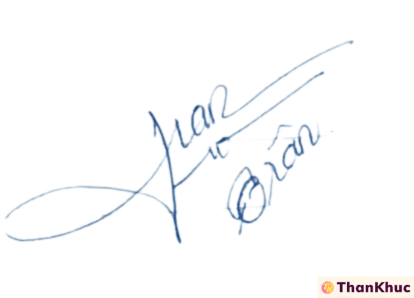 Chữ ký tên Trân - Mẫu 10