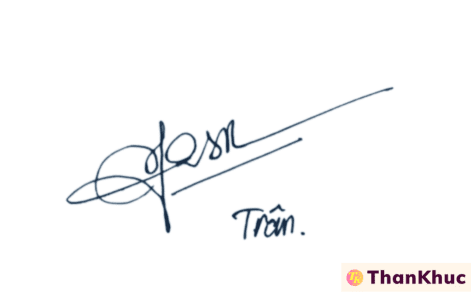 Chữ ký tên Trân - Mẫu 5