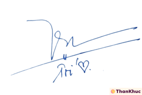 Chữ ký tên Trí - Mẫu 3