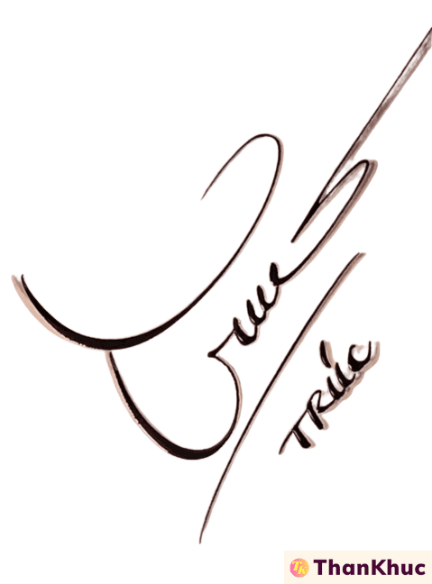 Chữ ký tên Trúc - Mẫu 1