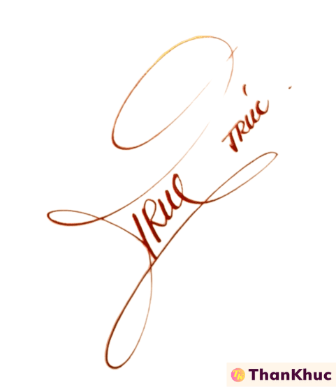 Chữ ký tên Trúc - Mẫu 2