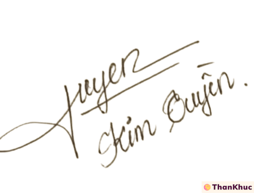 Chữ ký tên Tuyên, Tuyền, Tuyến - Mẫu 6