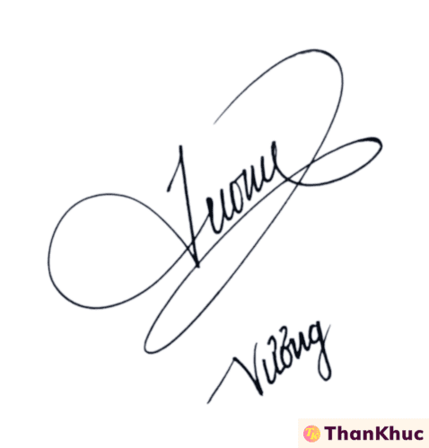 Chữ ký tên Vương - Mẫu 12