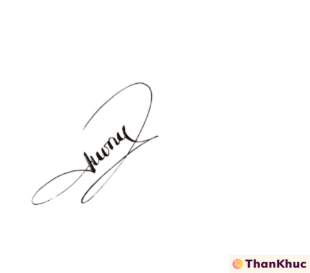 Chữ ký tên Vương - Mẫu 16