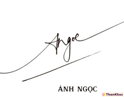 Chữ ký tên Ngọc - Mẫu số 43