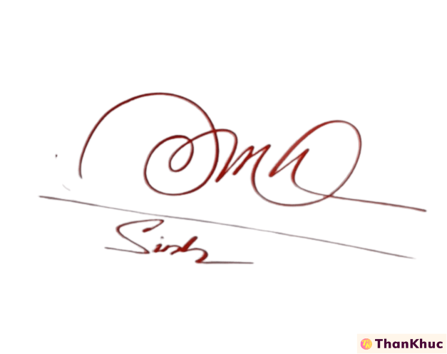 Gợi ý chữ ký tên Sinh - Mẫu 2