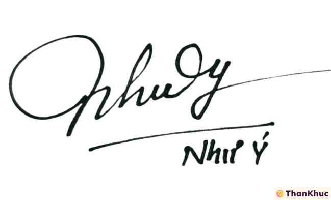 Mẫu chữ ký tên Ý số 5