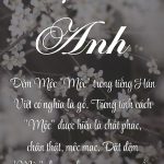 Ý nghĩa tên Mộc Anh - Cô nàng giản dị và tri thức