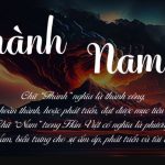 Ý nghĩa tên Thành Nam - Dự đoán tình yêu và sự nghiệp