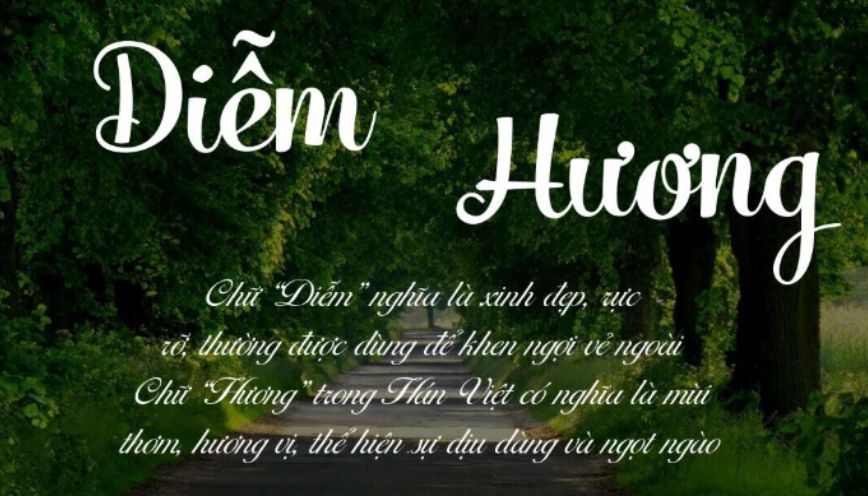 Khám phá ý nghĩa tên Diễm hương và dự đoán vận mệnh của cái tên này