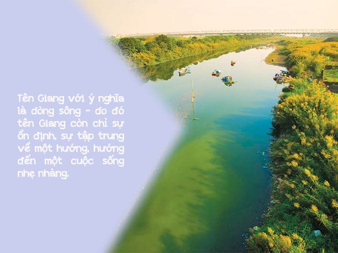 Ý nghĩa tên Hoàng Giang